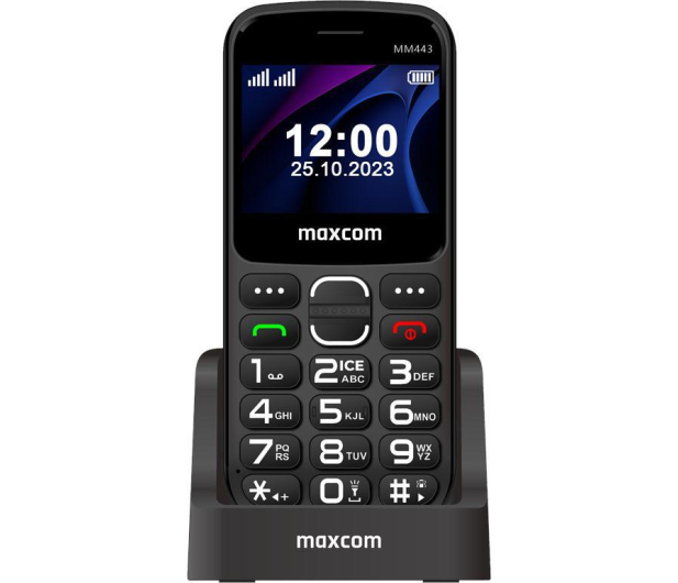 Maxcom MM 443 4G Czarny - 1242911 - zdjęcie